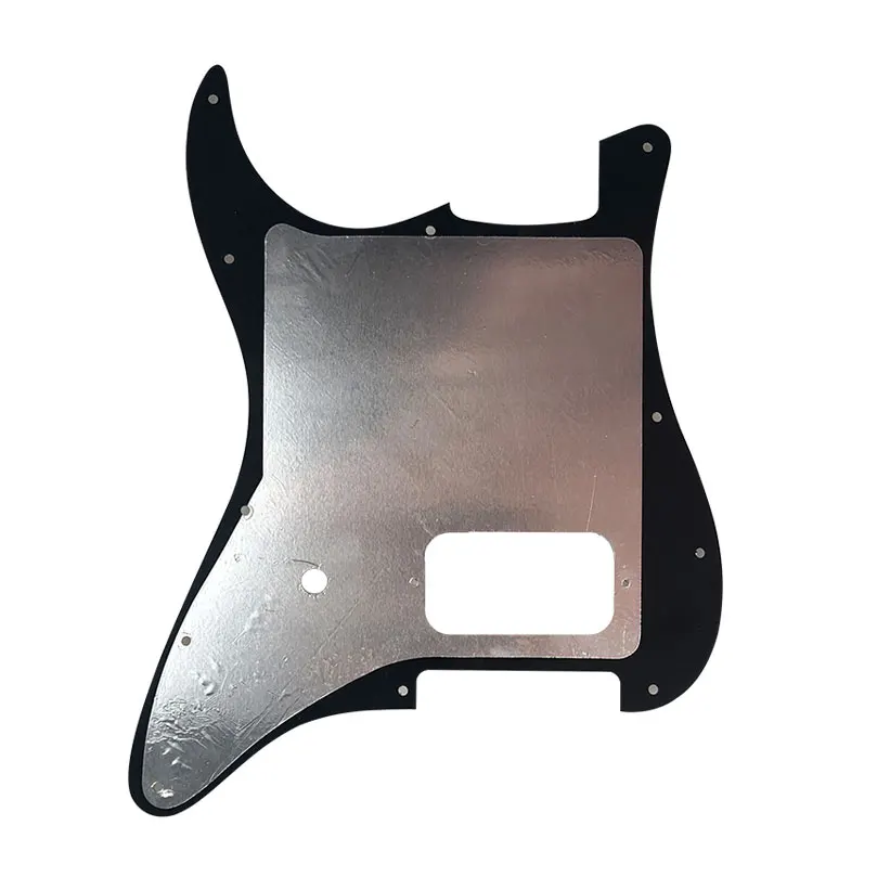 Pleroo Guitar Parts - For USA\\ Mexico Fd Strat ST Blank Pickguard 11 Hole US Spec Strat With Bridge Humbucker