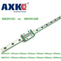 Linear Rail 12mm Linear Guide Mgn12 150mm 200mm 250mm 350mm 400mm 450mm 500mm 600mm 650mm 700mm 800mm 1000mm With Mgn12h Long