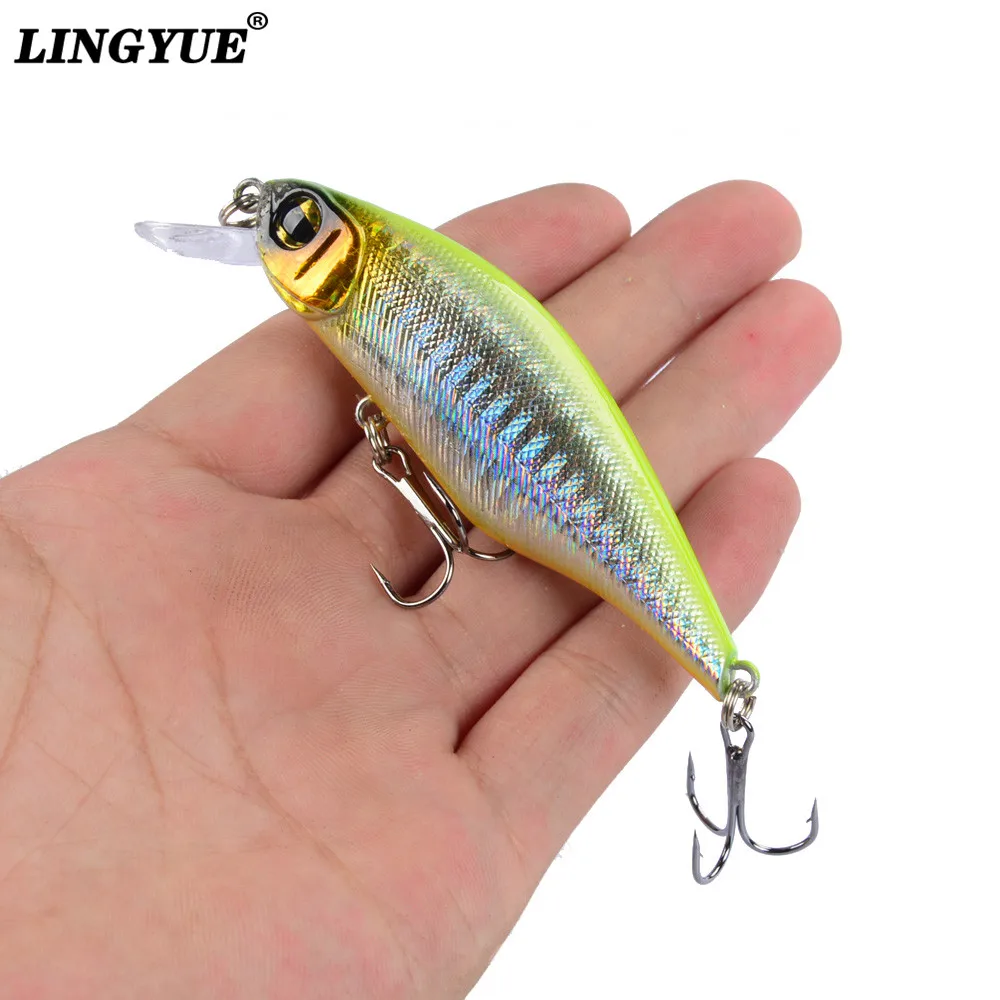 LINGYUE 1PCS Fishing Lure 90mm 11.5g Classical Crankbait Fat Minnow Fishing Bait Rattle Wobbler Isca Artificial Japan Pesca image 4