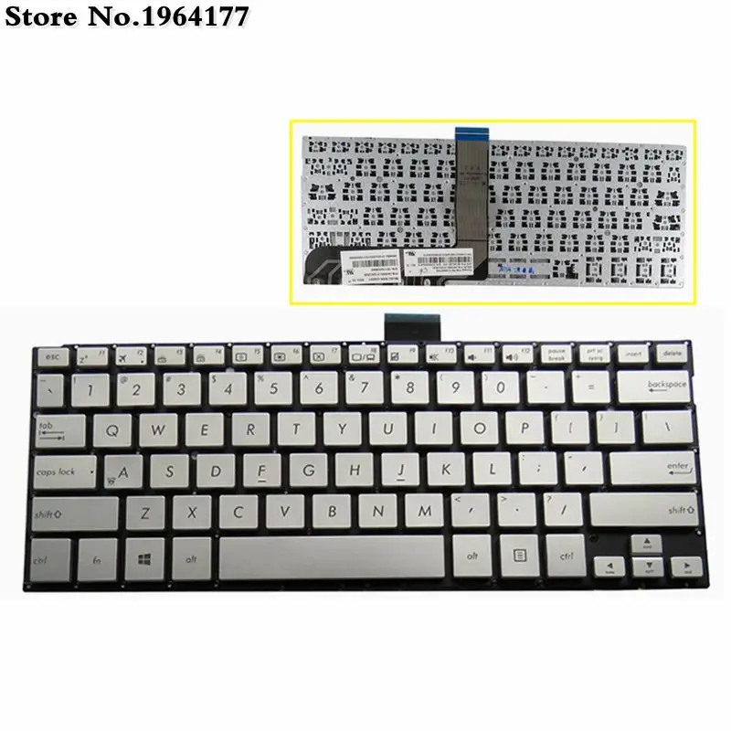 US Keyboard For Asus Q304UA Q302UA Q302LA  TP300 TP300L TP300LA TP300LG TP300UA TP300LD TP300IJ P302LJ Q302 Q304 Q304UA Q302LG