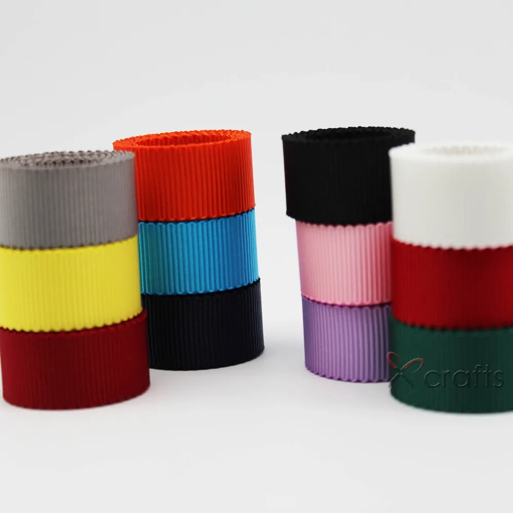 49 Colors Petersham Double Faced Ribbon 3/8\