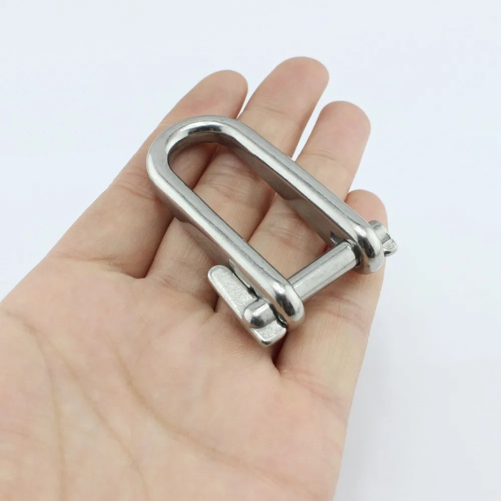 Halyard Shackle stainless steel 316  marine hardware boat hardware, rigging hardware