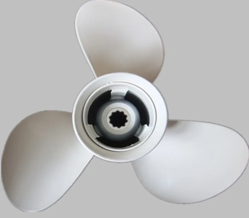 

Boat Engine Aluminum Propeller 9 7/8x10 1/2-F For Yamaha 20HP 25HP 30HP Outboard Motors 664-45945-00-EL 9 7/8 x 10 1/2 F