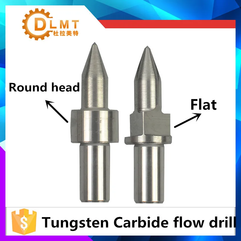 Tungsten Carbide flow drill Flat type M3 M4 M5 M6 M8 M10 M12 form drill, friction drill with flat type and thread forming tap