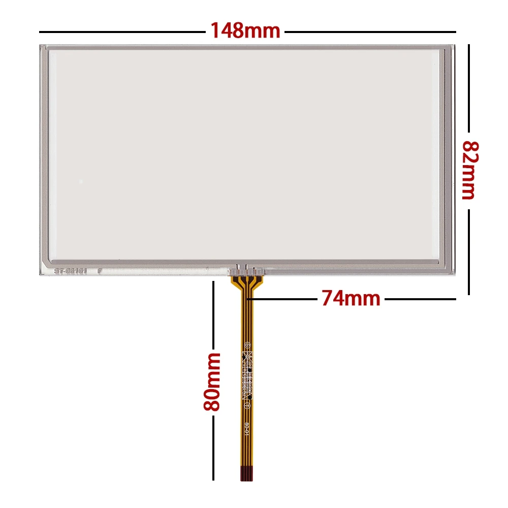 10 Pcs/Lot New  6.1 inch touch screen 148*82 148*83 mm for A061VW01 V0 A061FW01 V0