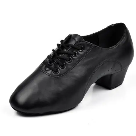 Discount New Brand Man Latin/Ballroom/Tango Dancing Shoes Lace-up PU Breathable Children And Adults