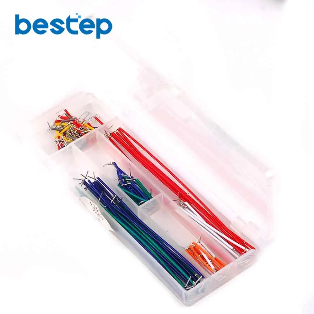 140pcs in one package convenient New Solderless Flexible Breadboard Jumper wires Cables for Arduino DIY KITS