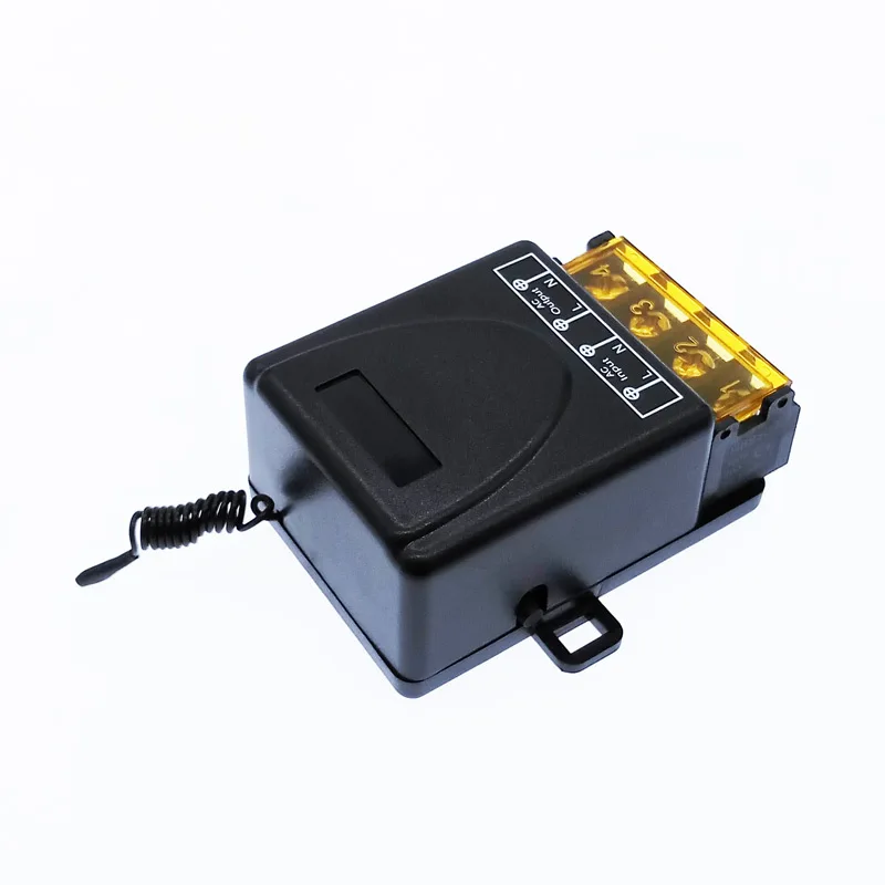 12V 24V DC Wireless Remote Controller Switch AC 220V 110V MAX 40A Universal Relay  Receiver Module Wide Voltage 433Mhz EV1527