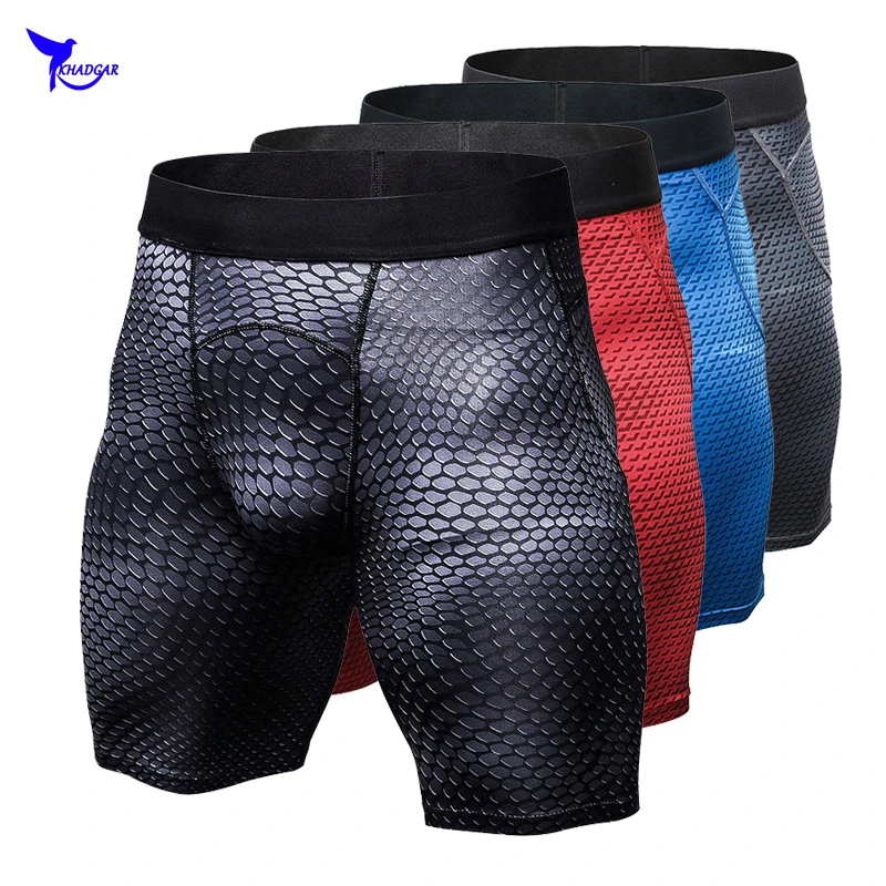 Mens Compression Running Shorts Summer Base Layer Jogging Shorts Gym Fitness Crossfit Sport Tights 3D Quick Dry Short Leggings