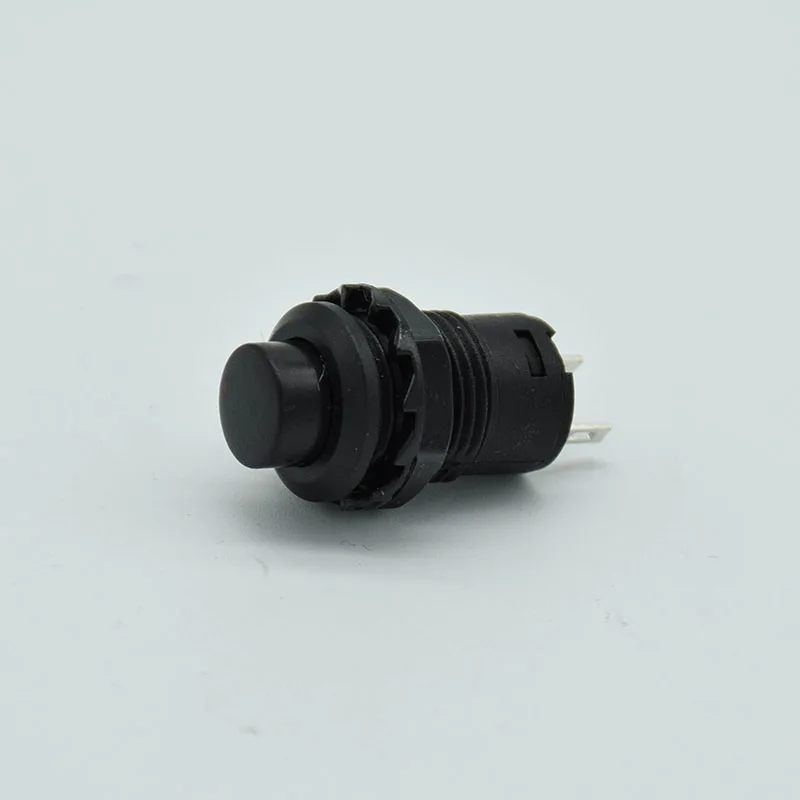 10pcs 12mm Momentary push button switches 3A /125VAC 1.5A/250VAC  Return Momentary  Push Button Switch Round