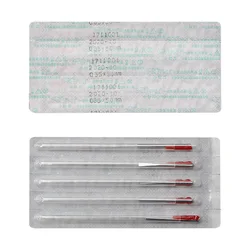 acupotomy therapy disposable needles aluminum handle micro knife acupuncture needles independent tube 0.35/40/50/60mm