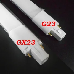 G23 LED a convaincu 6W 8W a mené le tube allume la lampe de SMD 2835 G23 LED AC85-265V la puce d'Epistar a mené la lampe de PL 110V 220V 230V