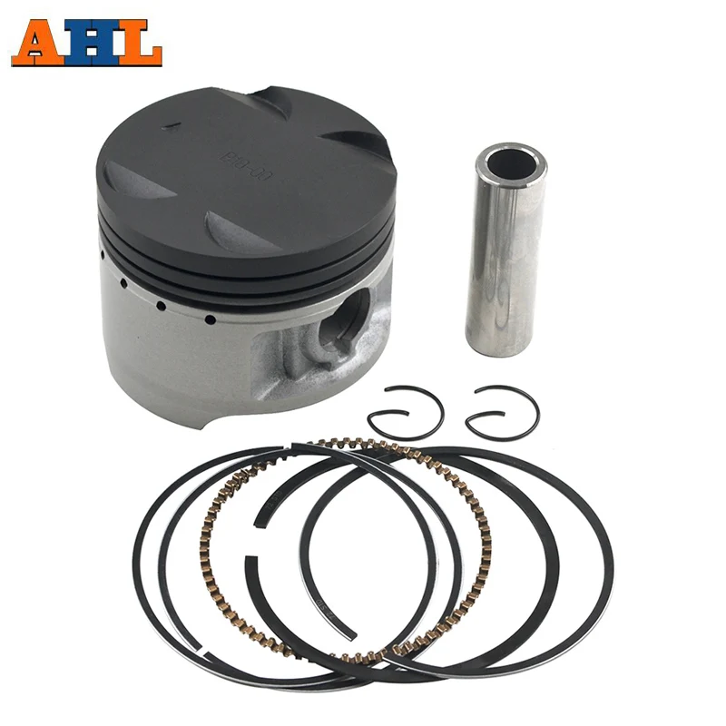 AHL Motorcycle STD~+100 Piston & Ring Pin Kit For Suzuki GN250 1985-2001 DR250 1982-1986 GZ250 Marauder 1999-2011 TU250 97-01