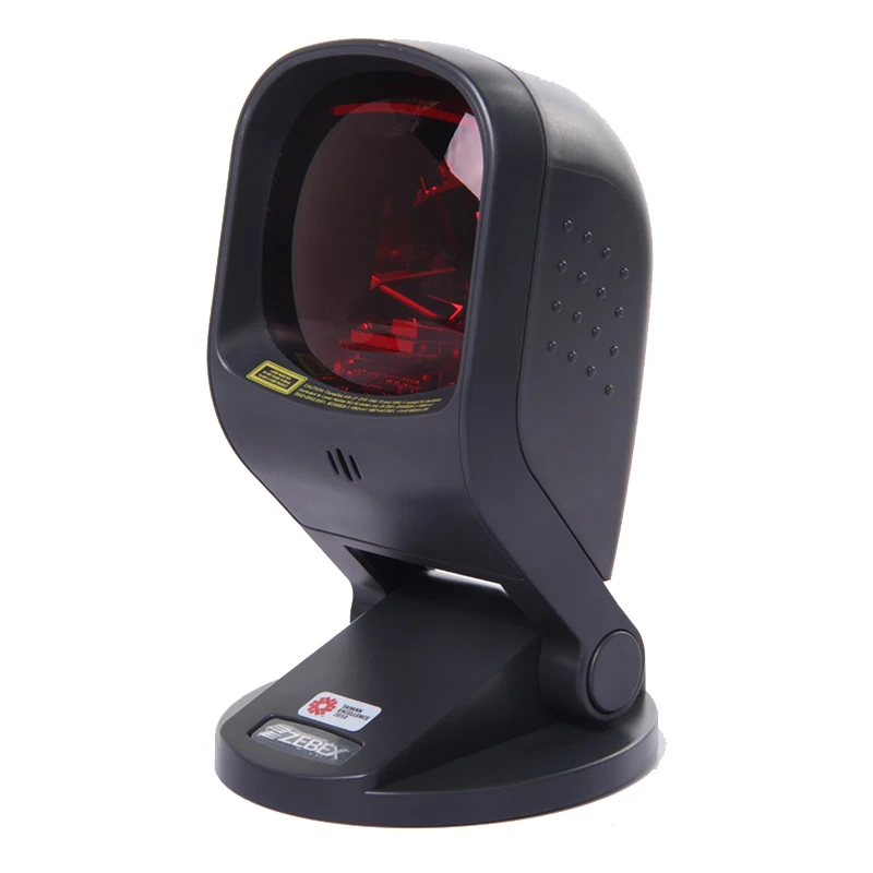 Zebex Z-6170 Hands-Free Laser Omnidirectional Barcode Scanner Desktop Bar Code Reader