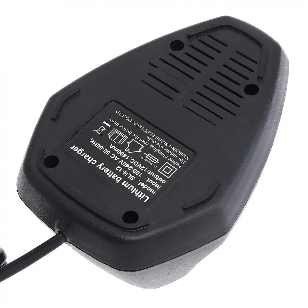Adaptor Daya Pengisi Daya Besar Tipe Mouse 90Cm 12V Mendukung Sumber Daya 100-240V untuk Bor dan Obeng Listrik Lithium