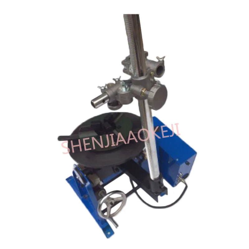 30kg automatic seam welding positioner  BW-30 Small rotary table tube positioner welding torch bracket 200 chuck 220V/110V