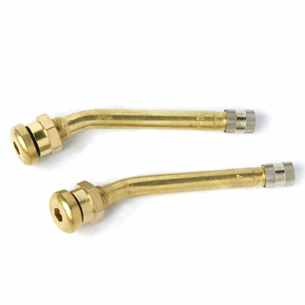 10pcs V3.20.4/5/6 High Quality Brass Air Tyre Valve Extension Car Truck Motorcycle Wheel Tires Parts