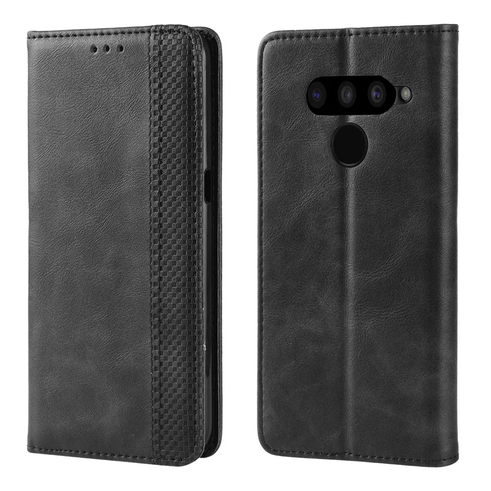 Flip Cover For LG V50 ThinQ 5G Case Wallet Card Stand Magnetic Cover For LG V50 Phone Cases