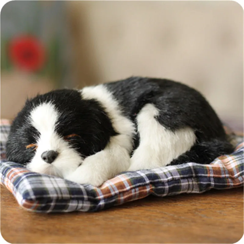 Soft Golden dog toy kawaii simulation animals Craft dolls plush Toys small Sleeping dog for children decoration creative gifts