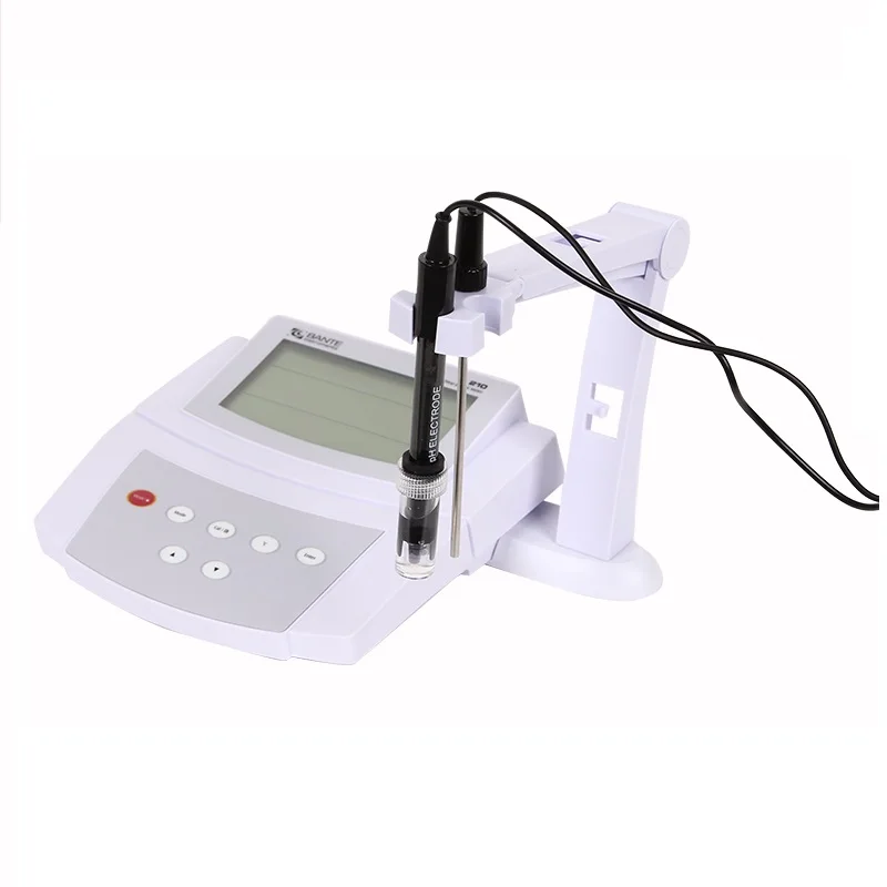 Genuine Brand Standard laboratory Benchtop pH mV temperature Meter Tester lab Bench type High Quality ATC  1-3 pinits cal