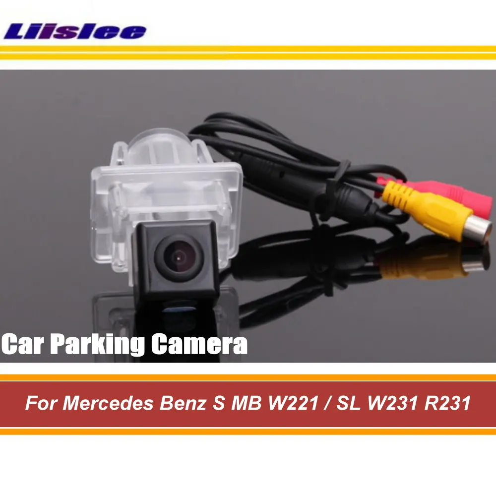 

For Mercedes Benz S W221/SL W231/R231 Car Rear View Back Parking Camera HD CCD RCA NTSC Auto Aftermarket Accessories