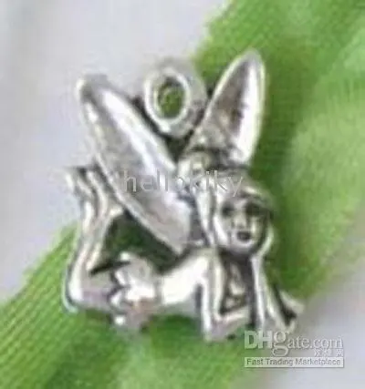 

600PCS Tibetan silver jewelry tiny fairy charms A8317