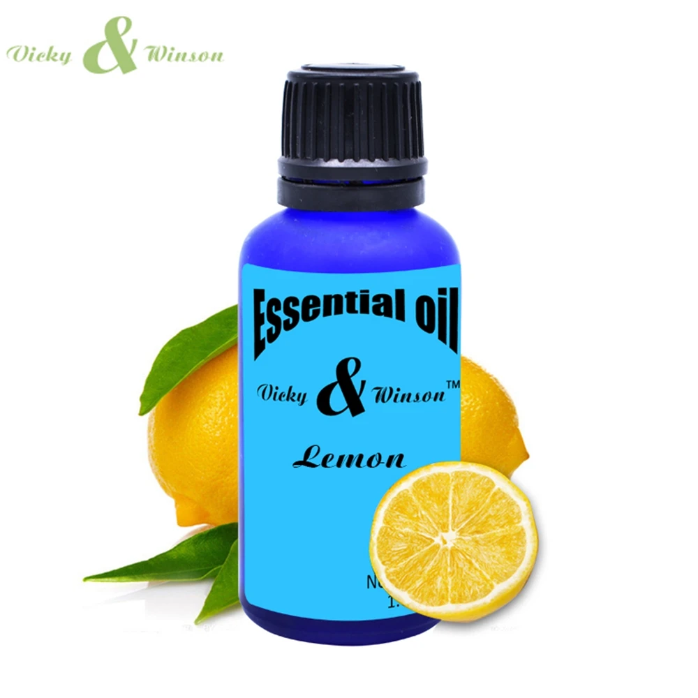 Vicky&winson Lemon aromatherapy essential oils 30ml pure essential oils fade stretch marks dull skin facial care deodorization