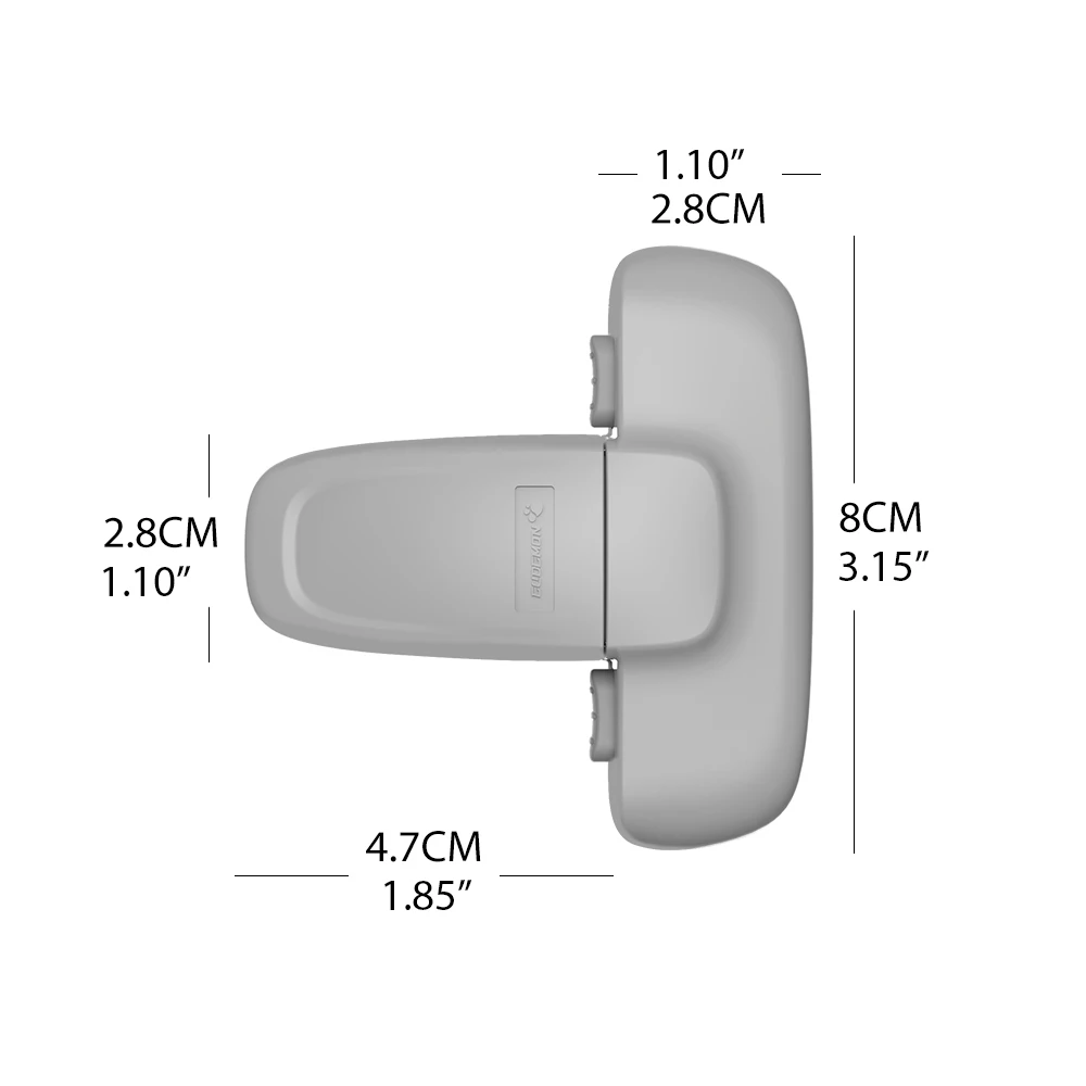 EUDEMON-cerradura de puerta de refrigerador para el hogar, pestillo de captura para niños pequeños, cerraduras de gabinete para niños, cerradura de