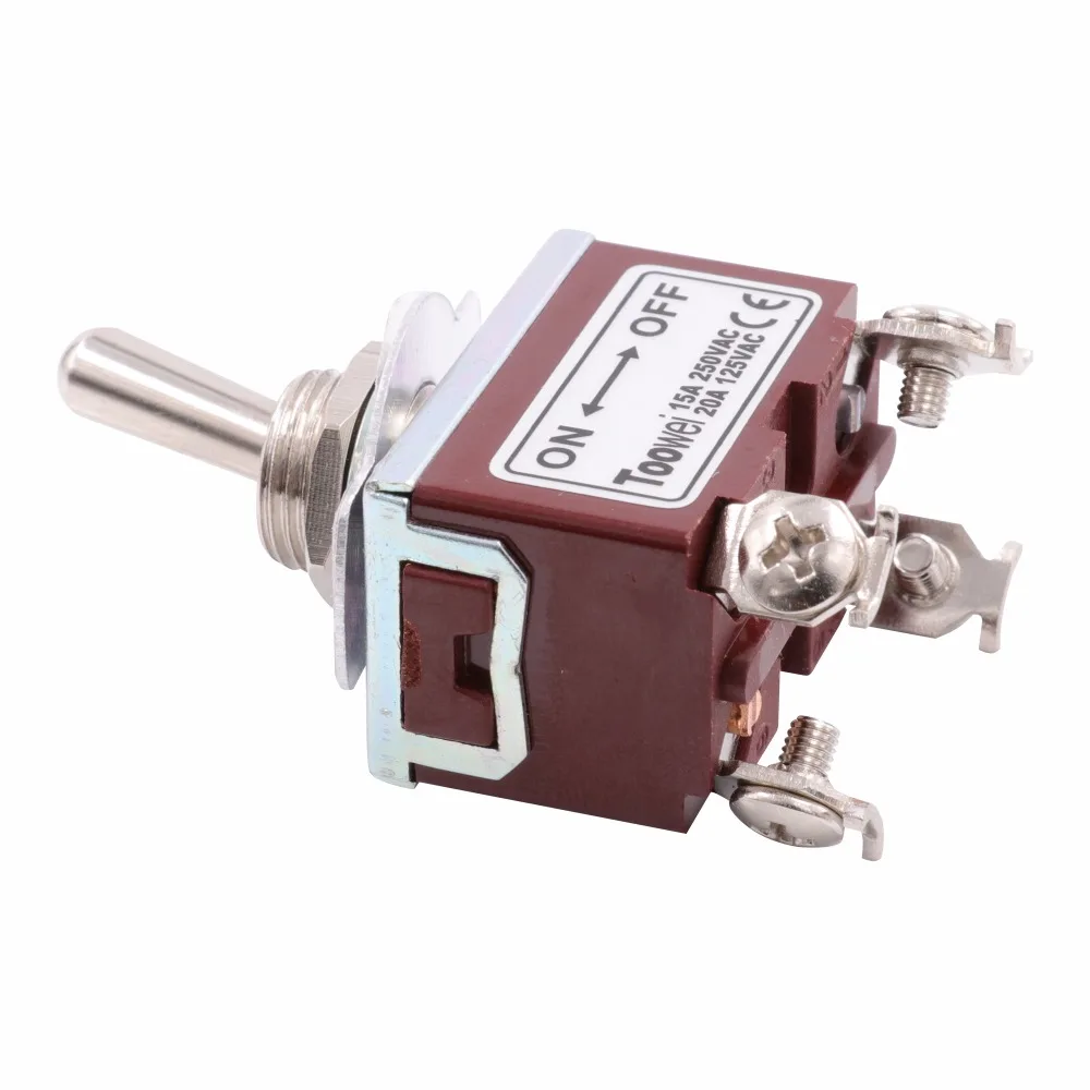 Kippschalter SPST DPDT DPST SPDT AUF-AUF AUF-WEG-AUF AUF-OFF AC Power Rocker schalter AC 250V 15A 125V 20A – Detail 14