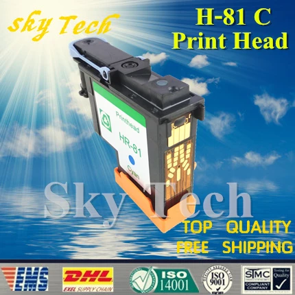 

One Piece Cyan Remanufactured Print Head For HP81 C , For Hp DesignJet 5000 5500 printer .