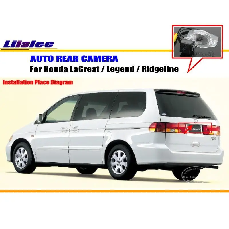 For Honda LaGreat Legend Ridgeline Car Rearview Rear View Camera Parking Back AUTO HD CCD CAM Accessories Kit