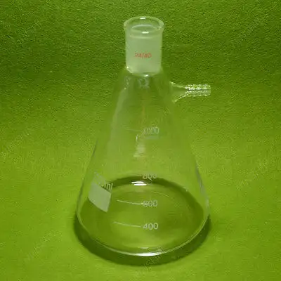 24/40 Glass Filtering Flask Lab Filtration Bottle Chemistry Laboratory Glassware for Scientific Research