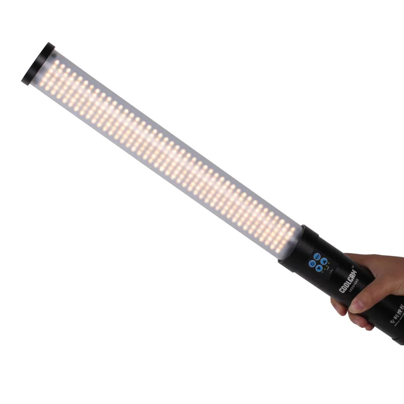 Tweekleurige LED 516AS Handheld Stick Lamp Fotografie Magic Buis LED Licht 3200 K-5500 K Verlichting ijs licht Buis Licht als MTL 900II