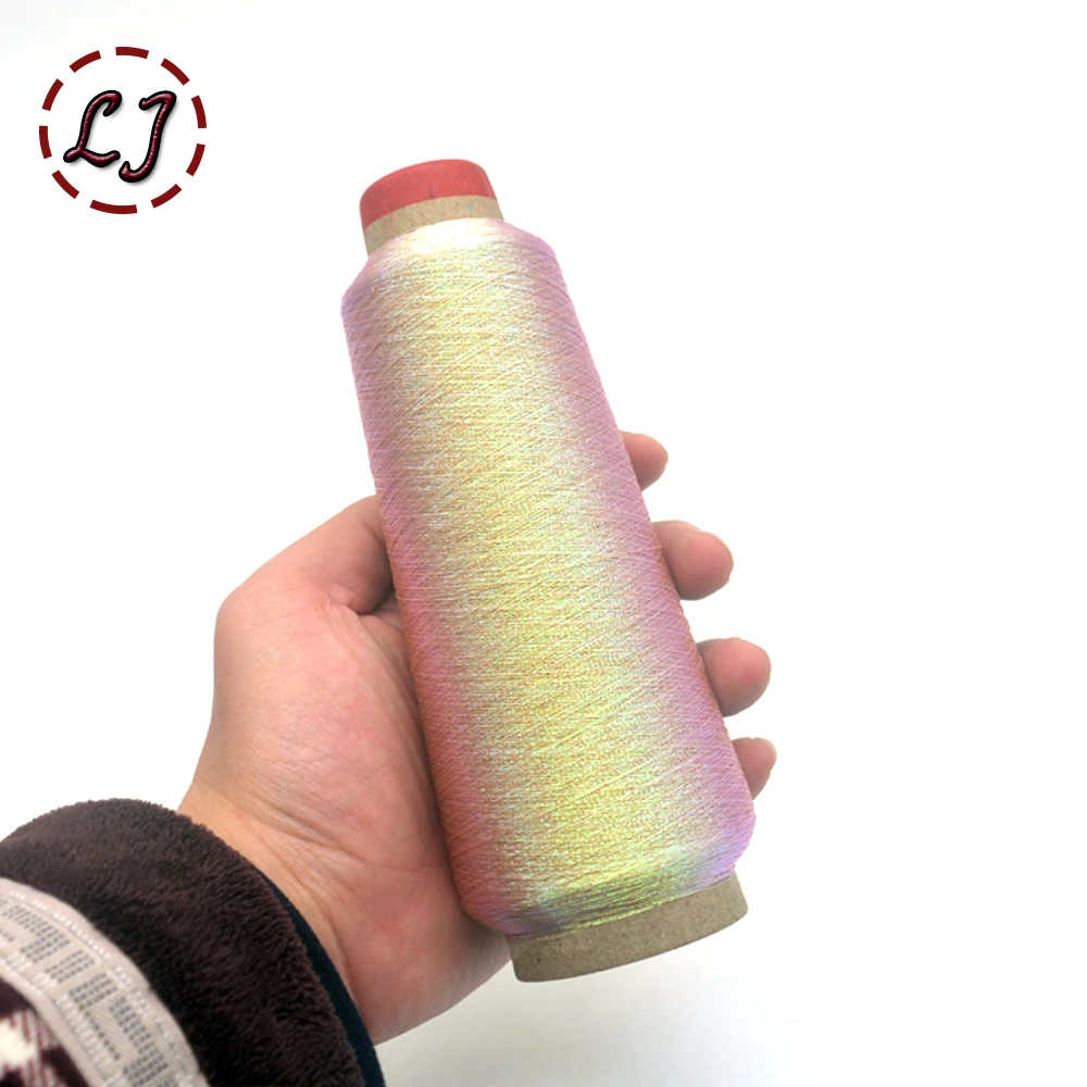 Hot sale 3200M/Roll DMC Metallic Embroidery Crochet Knitting Yarn Cross Stitch Metallic Yarn Threads Sewing accessory diy