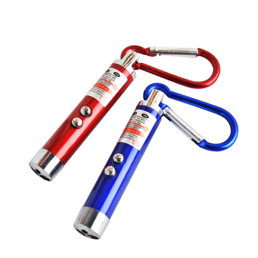 Small LED Flashlight Portable Hard flashlight White/ Infrared Light Emergency flashlight Keychain Outdoor/Camping Tool