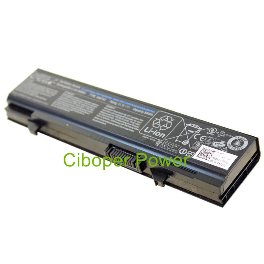 Original laptop battery for 312-0762 312-0769 451-10616 KM742 KM769 For E5400 E5410 E5500 E5510 11.1V 56WH