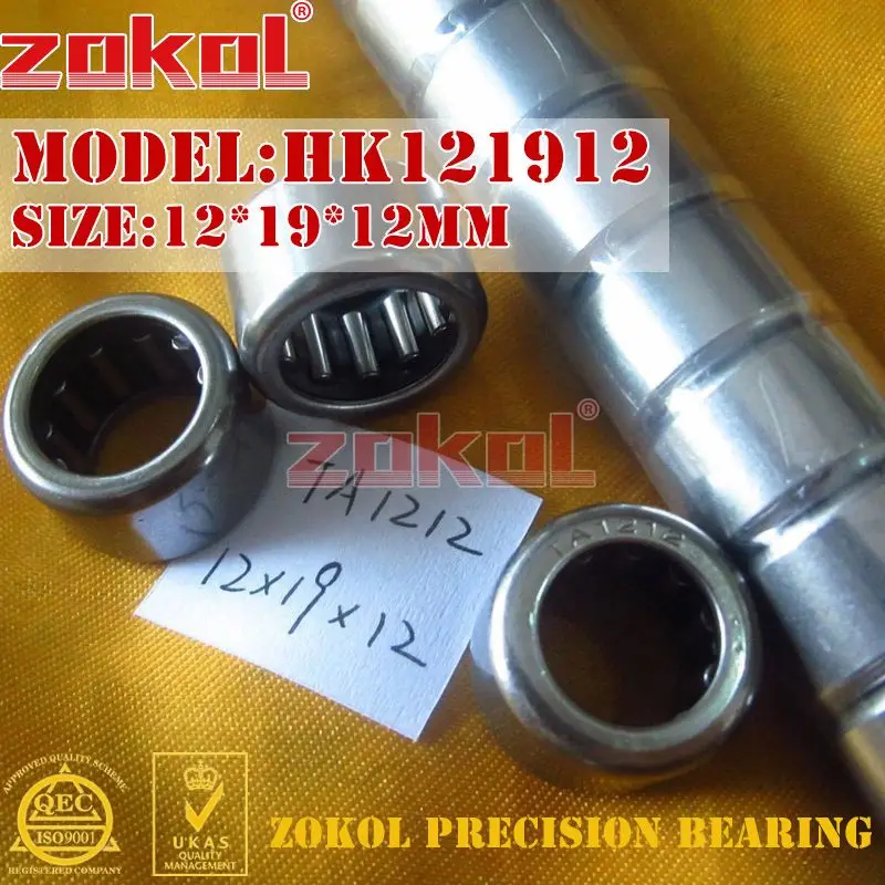 5Pcs/Lot HK121712/15/18 HK1215/1218 HK121812/16 HK121912/15 TA1212/1215 Needle Roller Bearing 12*17/1819*12/15/16/18MM ZOKOL