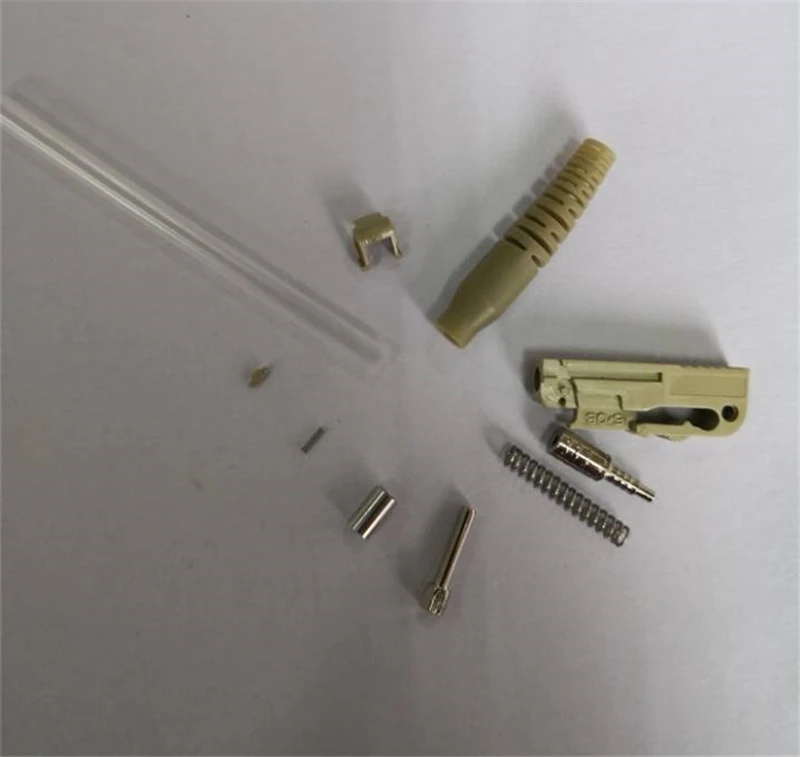 Free DHL LX5 fiber optic connector LX5/UPC LX5/APC SM MM optical fibre connector Unassembled Preassembled 50pcs