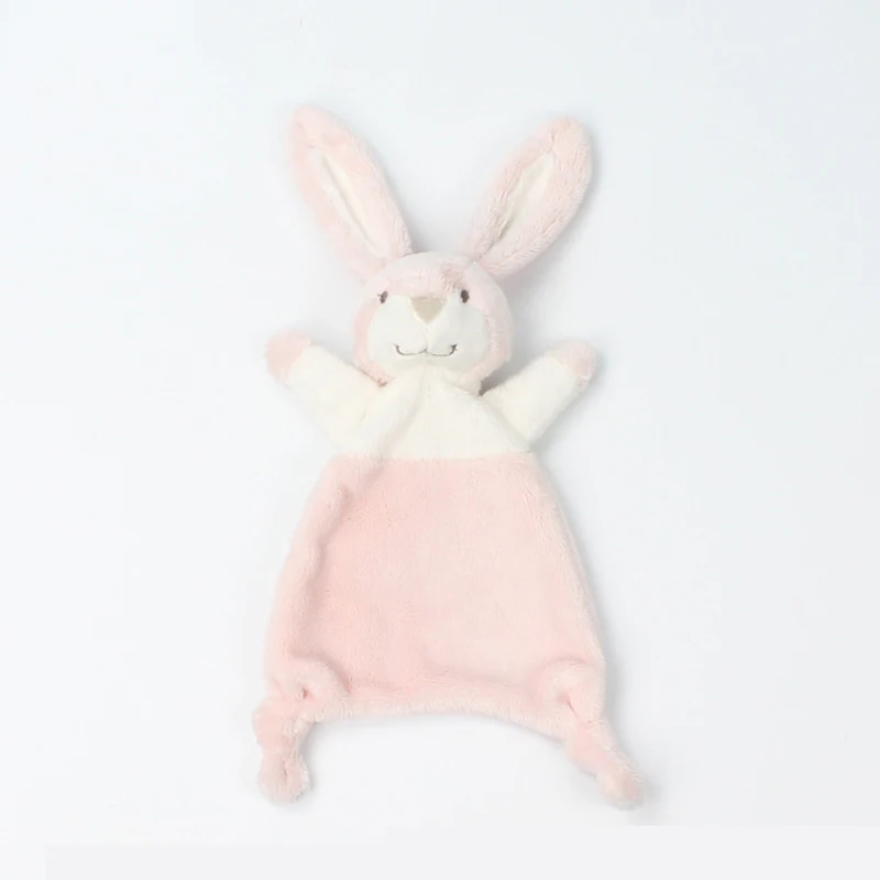 Baby Comforter Blanket Soothing Towel Newborn Security Blankets Soft Plush Bunny Rabbit Doll Baby Toys Handkerchief 0-12 Months