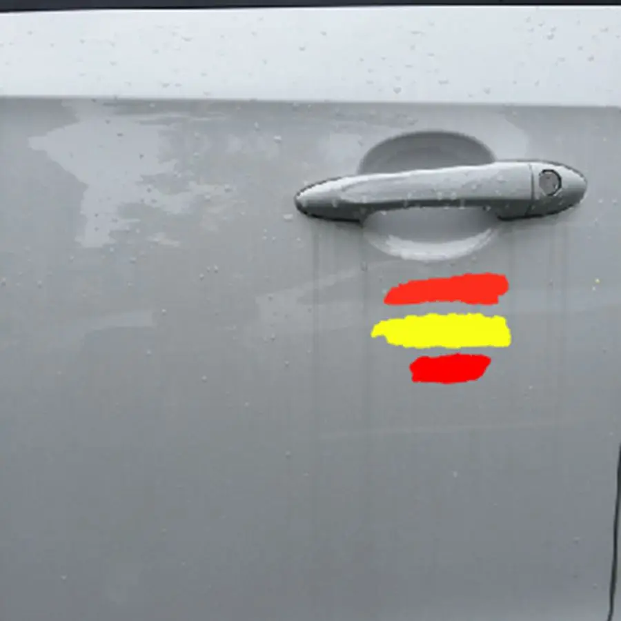 2x Spanish Vinyl sticker , Creative spain vinyl decal stickers for cars motorcycles, bicycles, refrigerators decor
