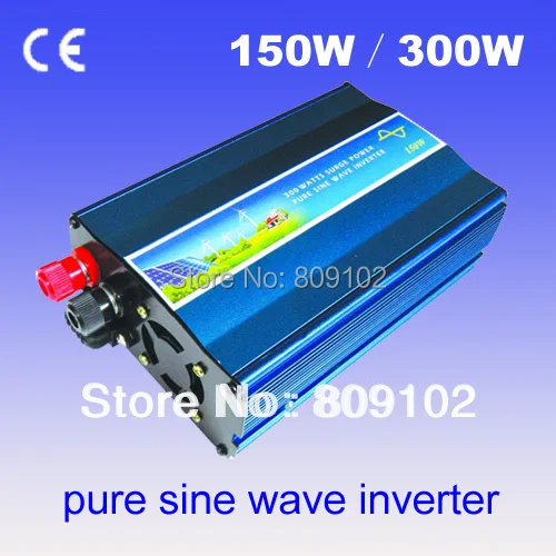 

300W 12V/24VDC 110VAC or 220VAC Surge Power 600W Pure Sine Wave PV Inverter Off Grid Solar& Wind Power Inverter PV Inverter