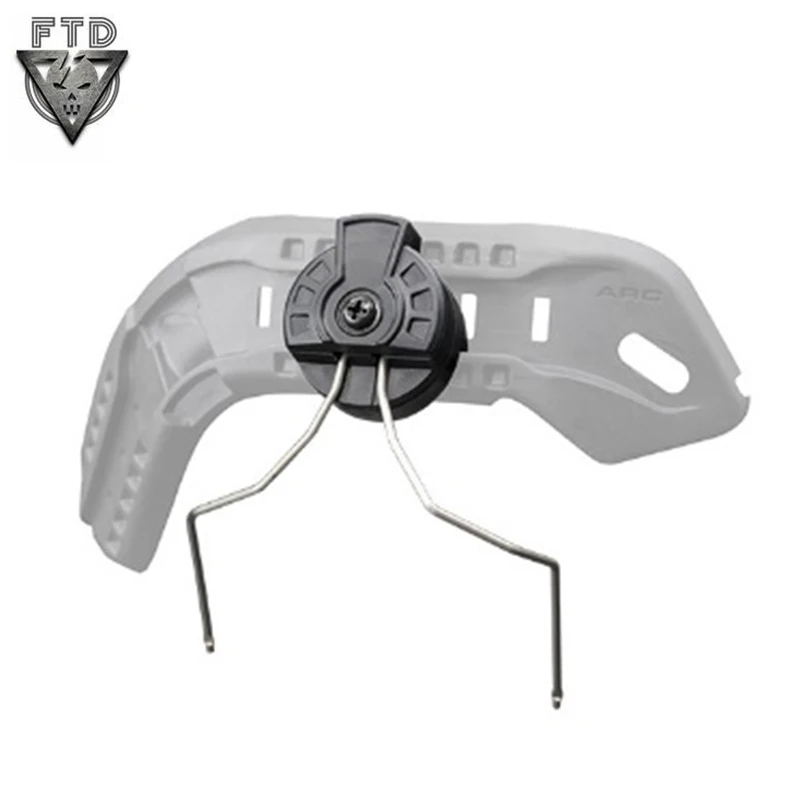 OPSMAN EARMOR-Adaptateur de téléphone pour airsoft, accessoire de casque noir pour sauna