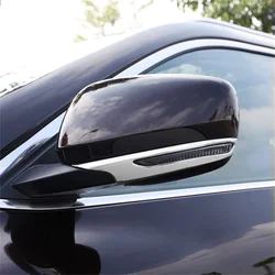 For Renault Koleos 2016 2017 2018 Samsung QM6 ABS Chrome side wing fender rearview mirror Cover Trim turning lamp light trims
