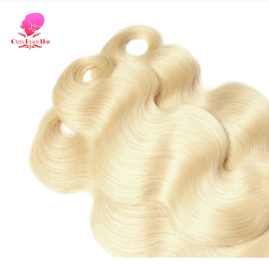 Queen Beauty 613 Honigfarbe Blonde Körperwelle Remy Echthaar 4x4 5x5 Malaysischer Spitzenverschluss mit Bündel 8-30 32 34 36 Zoll – Detail 14