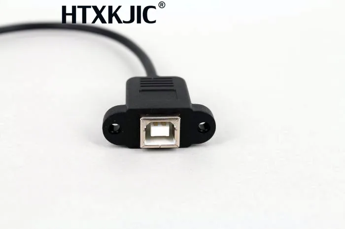 يو أس بي عالية الجودة B الذكور إلى الإناث الطباعة كابل طابعة الماسح الضوئي تمديد الحبل لوحة جبل تمديد كابل