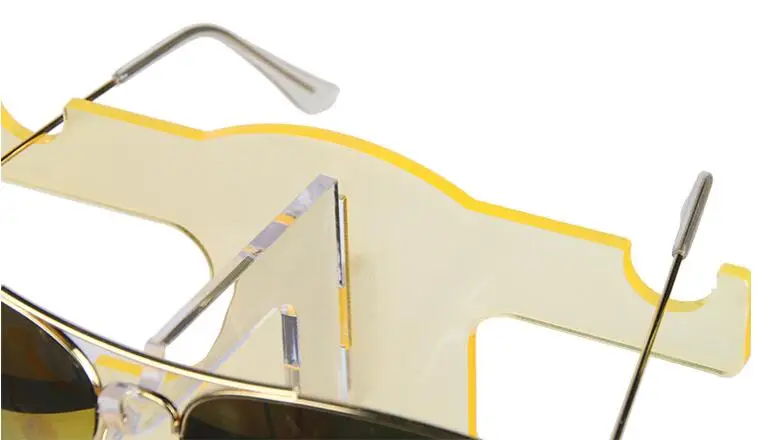 Assembleable 5 Layers Convenient Plastic Glasses Show Eyeglasses Stand Sunglasses Holder Fashion Frame Jewelry Display Rack