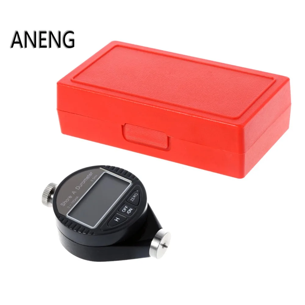 

ANENG Digital Durometer Shore A Tester Rubber Hardness Meter 0~100HA For Plastic Leather Wax