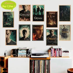 GRIMM Kraft Paper Poster Wall Stickers Home Decoration Good Quality Prints home