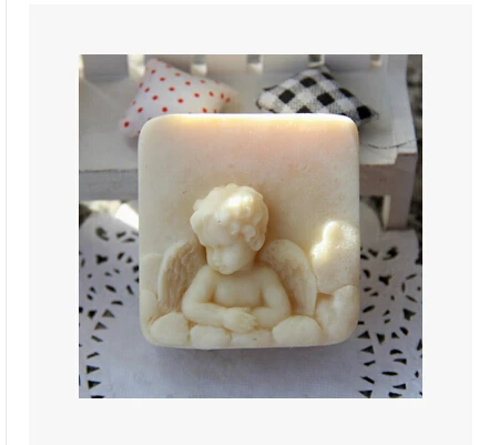 Quite  baby angel /lying baby  modelling silicon 3D soap mold Cake decoration  manual  soap mold