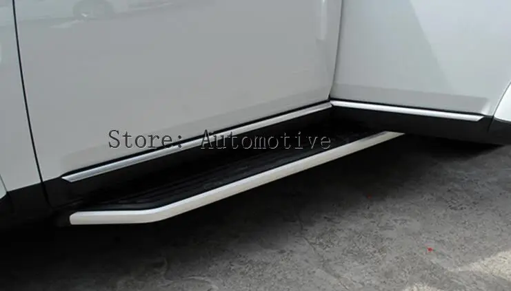 4pcs Chrome Stainless steel Side Door Molding Trim Sticker For Land Rover Discovery 4 2010-2016 Accessory